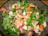 Aperitiv cu mix de crustacee 