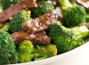 Brocoli fiert cu soia texturata