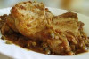 Carne de porc cu castraveti murati