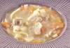 Ciorba de piept de porc cu taitei