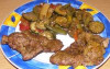 Cotlet de porc cu legume