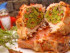 Cotlet de porc umplut cu mazare
