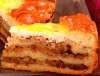 Cozonac cu crema de nuca si branza