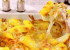 Gratin de pui cu cartofi si ciuperci