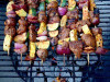 Kebab de miel marinat