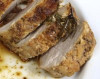 Muschiulet de porc impanat cu usturoi si costita