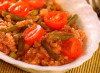 Orez cu carne tocata (bolognez)