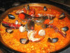 Orez cu peste si fructe de mare (arroz abanda)