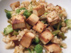 Orez oriental cu tofu si ciuperci