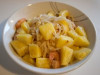 Paste cu tofu, ananas si caise