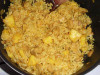 Pilaf mediteranean cu ananas