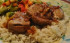 Pilaf oriental cu carne de porc