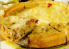 Placinta cu vinete si masline (Quiche)