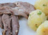 Pulpa de caprioara cu smantana