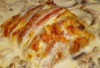 Pulpa de porc cu ciuperci