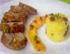 Rulada de rata cu chutney de mango