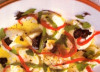 Salata de ardei iuti copti cu mozzarella (Jamie Oliver)