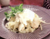 Salata de chiftele cu ceapa si maioneza