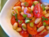 Salata mediteraneeana de fasole cu rosii