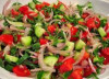 Salata turceasca de rosii cu ardei gras