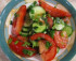 Salata de rosii cu castraveti