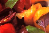 Salata de rosii cherry zdrobite cu masline sfaramate (Jamie Oliver)