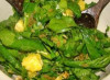 Salata de spanac cu nuci si usturoi
