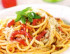 Spaghete cu ardei copti