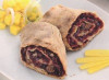 Strudel cu varza si sfecla rosie
