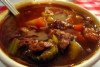 Supa spaniola cu carne de vaca fripta