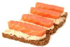 Tapas de somon si crema de smochine