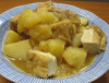 Tofu cu cartofi/ conopida la cuptor