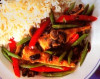 Tofu cu ciuperci si ardei