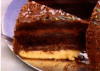 Tort cu crema de ciocolata amaruie