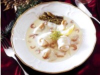 Salata de creveti cu smantana si tarhon