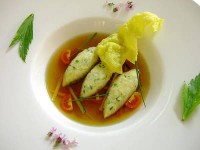 Supa de legume cu galuste de gris
