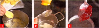 cartofi cu dulceata pasi