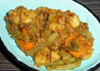 Legume asortate gratinate