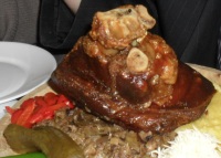 Ciolan de porc cu varza