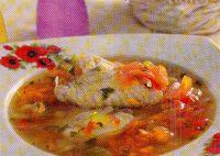 Ciorba de pui cu rosii