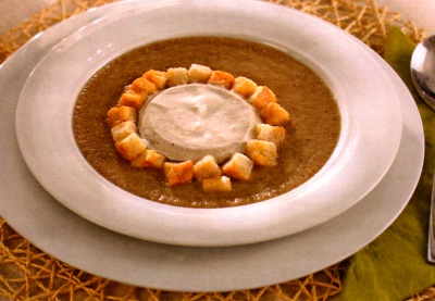 supa crema de ciuperci