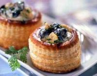 Vol au vent cu ciuperci