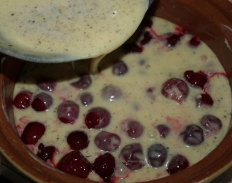 clafoutis de visine reteta in imagini