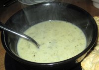Supa crema de conopida cu frisca