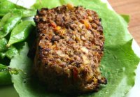 Drob de tofu cu fulgi de ovaz si porumb