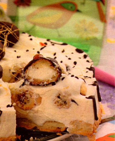 tort cu eclere