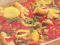 Tocanita de peste si fructe de mare