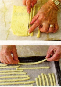 Grisine cu parmezan