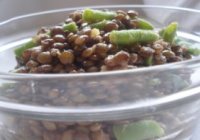 Salata de linte cu fasole verde