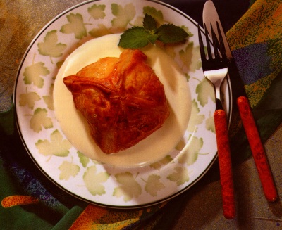 mere in foietaj la cuptor